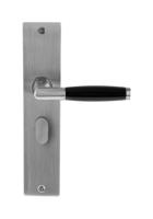 Deurklink Verto massief Ton Model op langschild vrij- en bezet 63mm - thumbnail