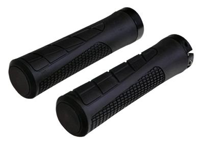 QT Cycletech handvatten 135 x 22,2 mm zwart 2 stuks