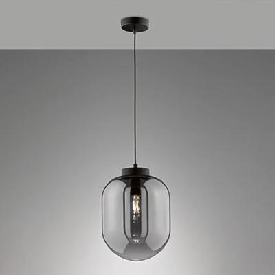 Fischer & Honsel Smoke glazen hanglampRegi Ø 24cm - 60710