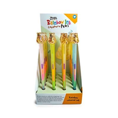 Capybara Regenbooginkt Pen