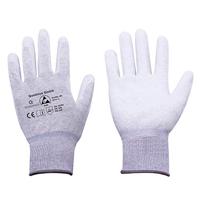 Quadrios ESD-handschoen Maat: L Polyamide, Polyurethaan - thumbnail