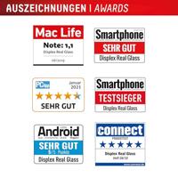 Displex Beschermglas voor Samsung Galaxy A56, eco-montageframe, volledige displayafdekking, gehard glas, krasbestendige beschermfolie, hoesvriendelijk (Real Glass 2D) - thumbnail
