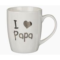 Mok I love papa porselein 10x8cm - thumbnail