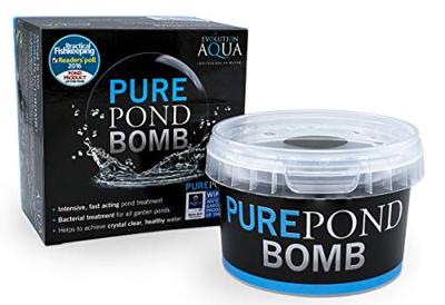 Evolution Aqua Pure Pond Bomb - Voor Helder Vijverwater tot 20.000L, Geschikt voor Alle Vijvertypes