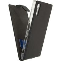 Mobilize Classic Gelly Flip Case Sony Xperia XZ Black - thumbnail