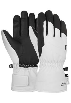 Reusch Angie R-TEX® XT Junior Handschoen Kinderen White / Black 4 Reusch Angie R-TEX® XT Junior Handschoen Kinderen White / Black 4