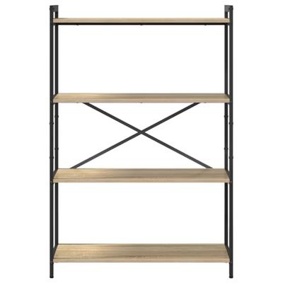 Boekenkast Sonoma eiken 80 x 30 x 118 cm Bewerkt hout