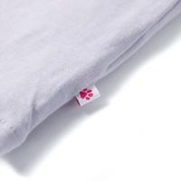 Kindershirt 116 lila - thumbnail