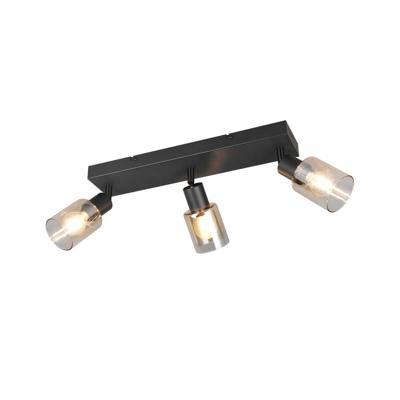 Trio PlafondlampCadiz zwart 3-lichts - R81783032