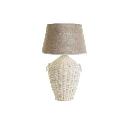 Bureaulamp DKD Home Decor Wit Bruin 50 W 220 V 42 x 42 x 70 cm