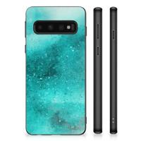 Case Samsung Galaxy S10 Painting Blue - thumbnail