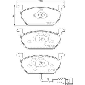 Remblokkenset, schijfrem BREMBO XTRA LINE P85137X