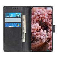 Casecentive Leren Wallet case met sluiting iPhone 13 Mini zwart - thumbnail