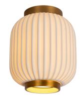 Lucide GOSSE - Plafonnière - Ø 19,5 cm - 1xE27 - Wit - thumbnail