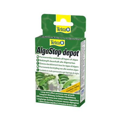 Tetra Algostop Depot 12 Tabletten - Effectieve Lange Termijn Algenbestrijding voor Zoetwateraquaria