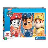 Clementoni legpuzzel super color paw patrol close up, 104st. - thumbnail