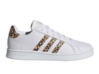 Witte adidas Sneakers Grand Court Kids - thumbnail