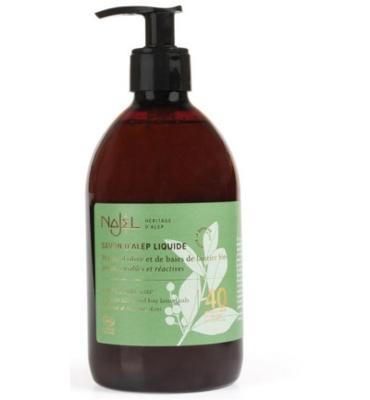 Najel Aleppo Vloeibare zeep laurier pompflacon 500 Milliliter