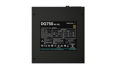 DeepCool DQ750-M-V2L power supply unit 750 W 20+4 pin ATX Zwart DeepCool DQ750-M-V2L power supply unit 750 W 20+4 pin ATX Zwart