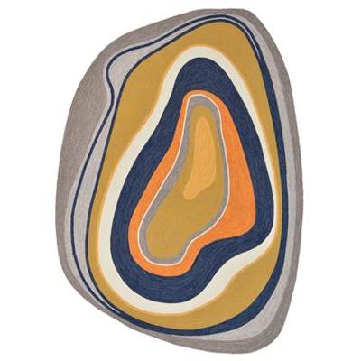 Brink en Campman - Habitat Aura Ochre Outdoor 477306 - 140x200 cm Vloerkleed Brink en Campman - Habitat Aura Ochre Outdoor 477306 - 140x200 cm Vloerkleed