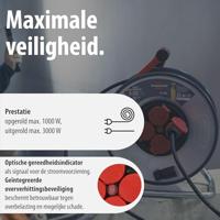 Brennenstuhl Professional SteelCore Kabelhaspel SC 2100 IP44 | 25m | H07RN-F 3G1,5 - 9191250110 - thumbnail