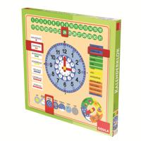 Goula Houten Kalenderklok - thumbnail