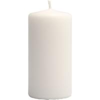 Creativ Company Kaarsen, h: 100 mm, d 50 mm, wit, 6 stuk/ 1 doos - thumbnail