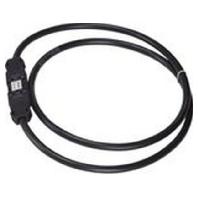 Hager GKWAD03015 Verbindingskabel [Netstekker - Netbus] Totaal aantal polen: 2 + PE Zwart 1.50 m 1 stuk(s)