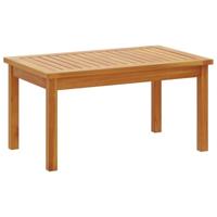 Tuinbankenset met kussen 2 pcs Crème Wit Massief Acaciahout - thumbnail