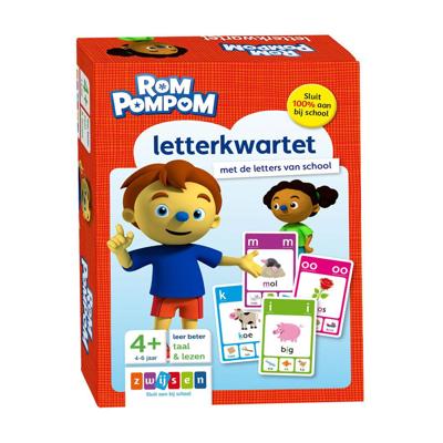 Zwijsen Rompompom Letterkwartet