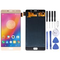 LCD-scherm en digitizer volledige assemblage voor Lenovo Vibe P2 P2c72 P2a42 (Goud) - thumbnail