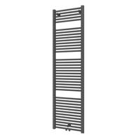 Handdoekradiator Palimi Recht 1775 x 600 mm Mat Zwart - thumbnail