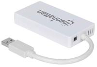 Manhattan 507578 Netwerkadapter 1 Gb/s USB 3.2 Gen 1 (USB 3.0) - thumbnail