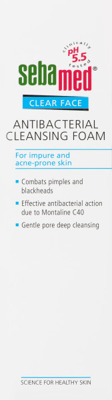 Sebamed Clear Face Antibacterial Cleansing Foam