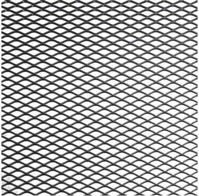 Race Sport racegaas ruitvormige maas 100 x 33 cm aluminium zwart