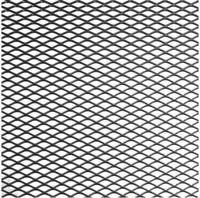 Race Sport racegaas ruitvormige maas 100 x 33 cm aluminium zwart - thumbnail