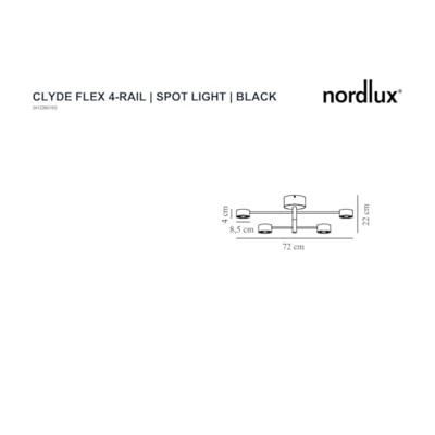 Plafondlamp Clyde led lamp 14W 3-stap dimmer Plafondlamp Clyde led lamp 14W 3-stap dimmer