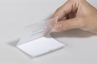 Badge durable 8211 click fold combiklem 40x75mm - thumbnail