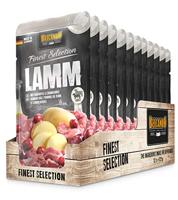 Belcando zak [12 x 125 g lam met aardappelen en bosbessen] | natvoer voor honden | compleet voer in praktische afzonderlijke porties - thumbnail