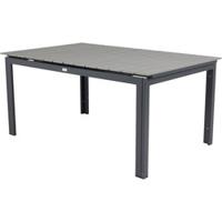 Nohr Uitschuifbare Tuintafel 'Ethen' 160/240 x 100cm, kleur Zwart - thumbnail