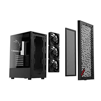 ADATA VALOR AIR Midi-tower PC-behuizing Zwart
