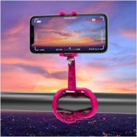 Celly Squiddy tripod Smartphone-/actiecamera 6 poot/poten Roze - thumbnail