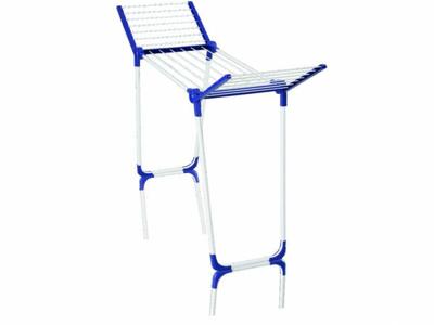Leifheit 81720 pegasus 120 solid compact droogrek wit/blauw