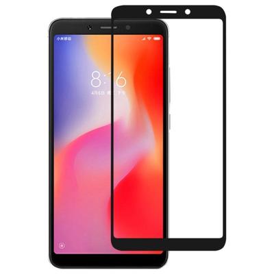 Volledige lijm volledige cover Screen Protector gehard glas film voor Xiaomi Redmi 6 & 6A