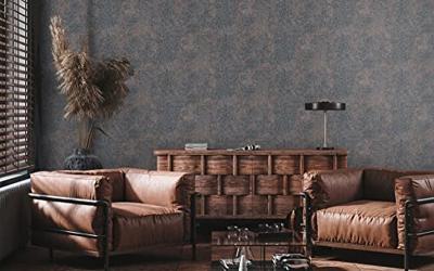 Livingwalls Metropolitan Stories. Travel Stories - Zwart - Metallic - 391775