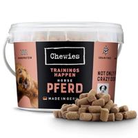 Chewies Trainingshappen paard - monoprotein snack voor honden - 300 g - graanvrij & suikervrij - zachte lekkernijen voor hondentraining - hypoallergeen - thumbnail