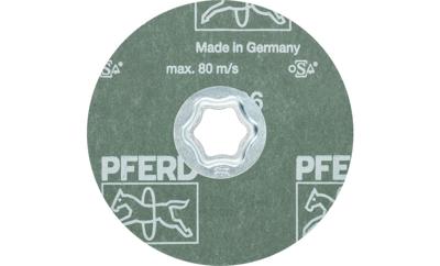 PFERD TOOLS 64190003 Combiclick korrel fiberschijf Ø 115 mm A 36 voor universele toepassingen Diameter 115 mm