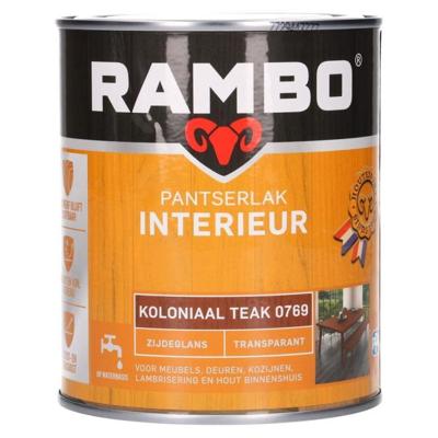 Pantserlak interieur zg 769 0,75l Rambo - Rambo Pantserlak interieur zg 769 0,75l Rambo - Rambo