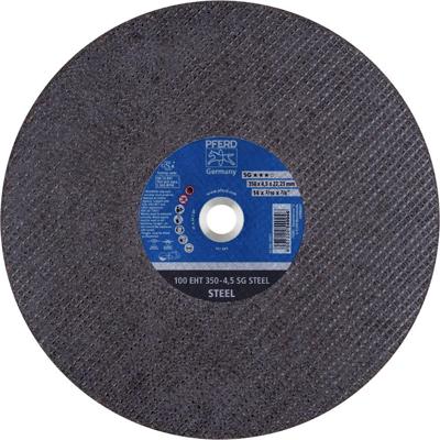 PFERD TOOLS 100 EHT 350-4,5 SG STEEL/22,23 61329522 Doorslijpschijf recht 350 mm 10 stuk(s) Gietijzer, Staal