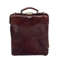 Mutsaers On The Bag Leather Backpack donkerbruin  backpack - thumbnail